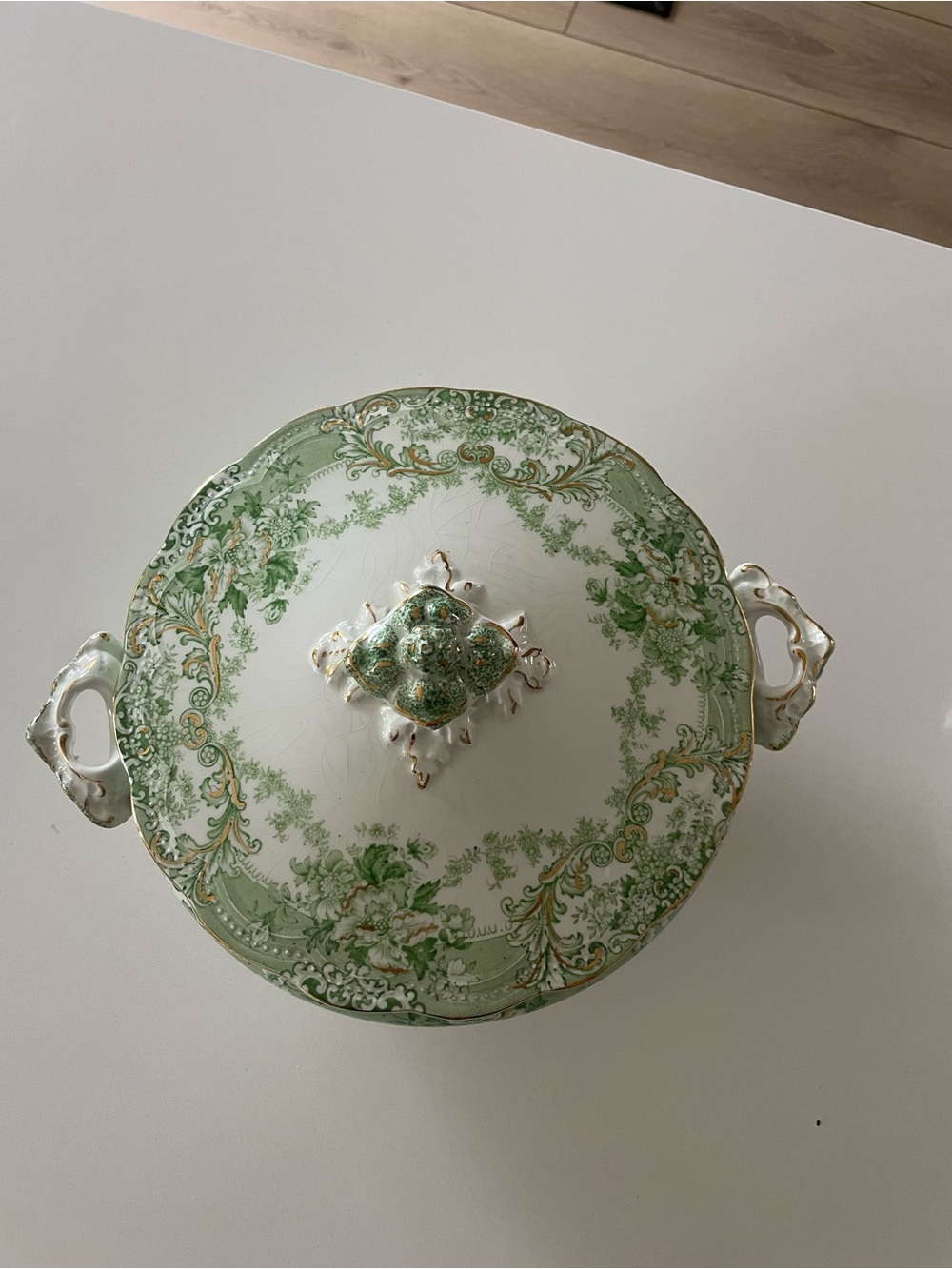 Johnson Bros Brothers England Vegetable Dish Bowl Antique Porcelain Elegant